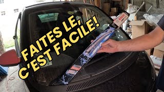 Comment changer les balais d'essui-glace sur une Smart 451