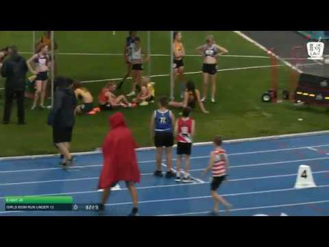 Girls Under 13 800m H4 - 2020 State Combined Events Championships // LAVicTV