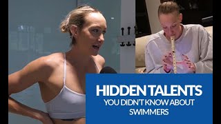 REVEALED - swimmers’ surprise super powers & hidden talents!