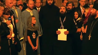 Chant of the Georgian priest in Aramaic language, 50th psalm