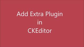 Add Extra Plugin in CKEditor 4 | Color Button Plugin | Panel Button | CKEditor 4 Tutorial