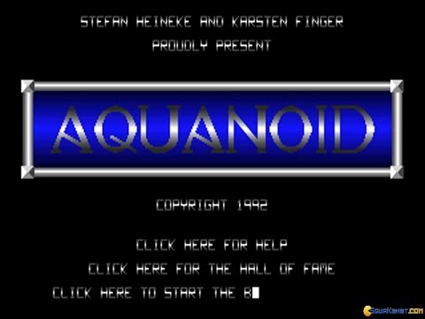 Aquanoid gameplay (PC Game, 1992)