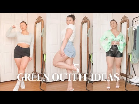 Outfits only with the color green (st.patricks day,...