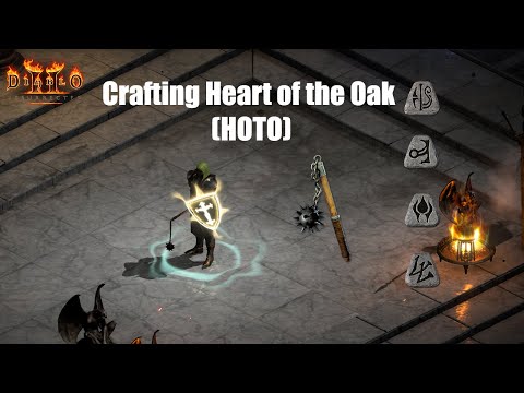 Diablo 2 Resurrected Crafting Heart of the Oak HOTO
