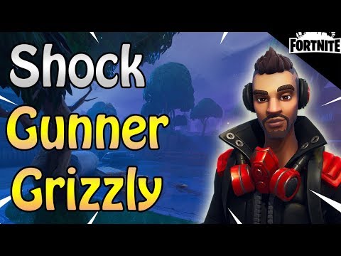 FORTNITE - Shock Gunner Grizzly Perks And Gameplay (Shadow Ops Outlander) Video