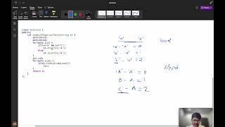 YouTube video '3120 Count the Number of Special Characters I || Set || Brute Force'