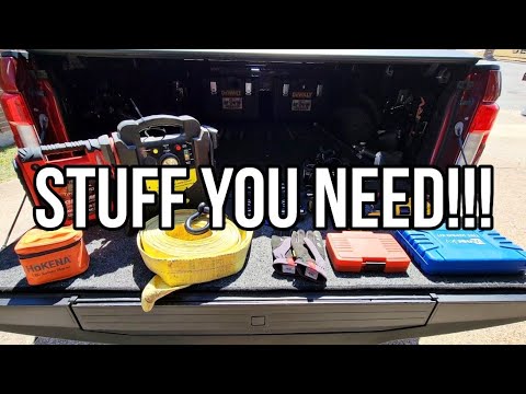 Stuff you need to carry when traveling! When RVing, Boating, Towing, Hauling