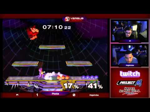 Versus Monthly Rumble November - Pi (Samus) vs Mojohnbo (Falco/Sheik) Melee Pools