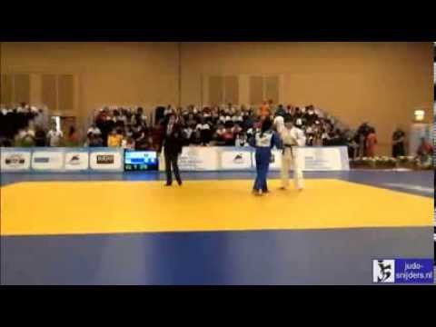 Judo 2013: Saiyn (KAZ) - Quizhpi (ECU) [-40kg] rep