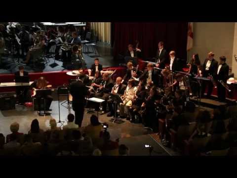 CHS Band '14 Spring Concert - Jazz Ensemble II - Moten Swing - 05-15-14