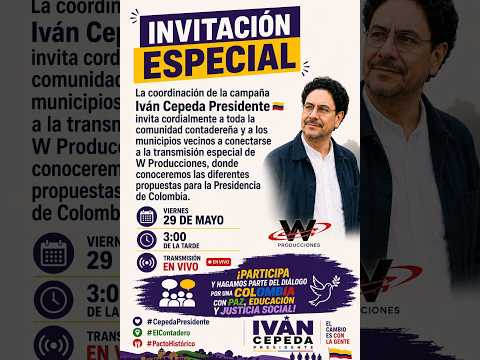 #motivacionradio de #WProducciones  equipo de trabajo de Iván Cepeda #ElContadero #Nariño #Colombia