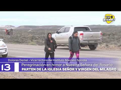 32 Peregrinación hacia Cañadón Seco en honor a la Virgen María
