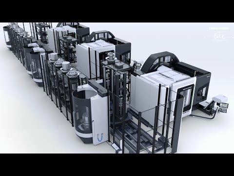 【DMG MORI自動化システム】LPP（リニアパレットプール）システム