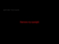 Before the Dawn - Monsters [HD/HQ Lyrics in ...