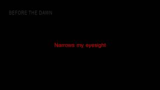 Before the Dawn - Monsters [Lyrics in Video]