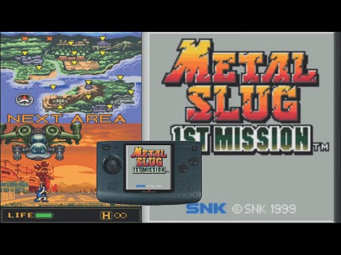 Metal Slug 1st Mission Neo Geo Pocket Color - C&M Playthrough