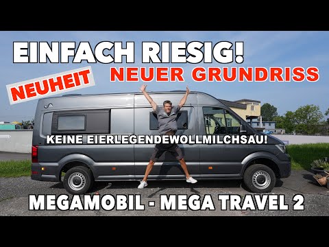 MEGA LEISTUNG! WAS GANZ BESONDERES! NEUHEIT MegaMobil MEGA TRAVEL 2 | MegaMobil | MAN TGE 680 4x4