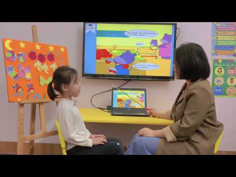 Kinder 1A3 - teste chuyện George vai às compras - Anna Anh Thư