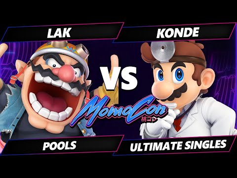 MomoCon 2024 - LaK (Wario) Vs. KONDE (Dr. Mario) Smash Ultimate - SSBU