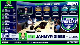 2026 ESPN NFL Fantasy Football Draft (10-Team PPR)