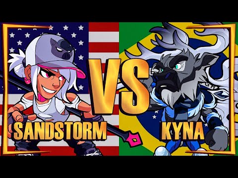 Sandstorm VS Kyna (Br) - In OFFICIAL CHAMPIONSHIP