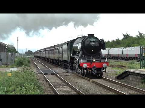 60103 'Flying Scotsman' Stalls When Coming Up From The Severn Tunnel 23/05/17