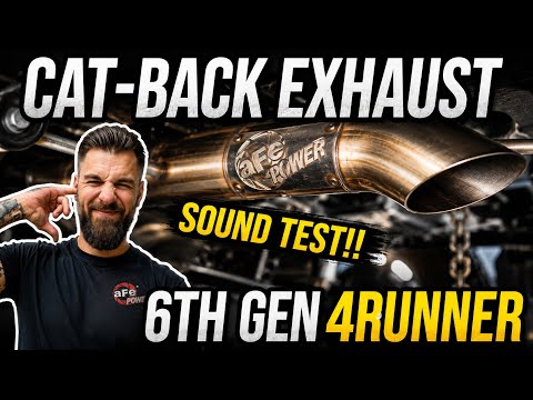 Best Exhaust Mod for the 2025 4Runner? AFE Power Install & First Impressions