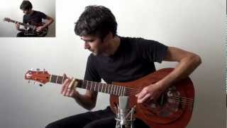 Julien Régnier - resophonic guitar - electric - blues slide solo