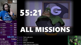 Ratchet & Clank All Missions Speedrun in 55:21