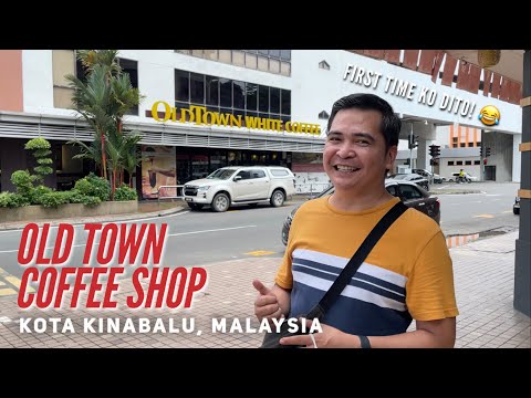 CAFÉ FAMOSO DA MALÁSIA | OldTown White Coffee | Kopitiam / Cafeteria em KOTA KINABALU MALÁSIA