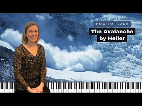 How To Teach The Avalanche Op.45, No.2 by Stephen Heller ⛷️