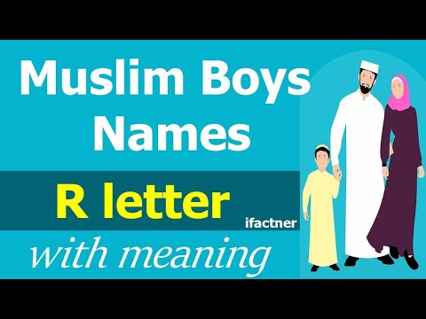 Muslim boy name R letter /Muslim boys names with meaning Arabic Persian Turkish Urdu origin
