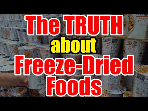 Prep SMART – The TRUTH about Freeze-Dried Foods – a Must WATCH!