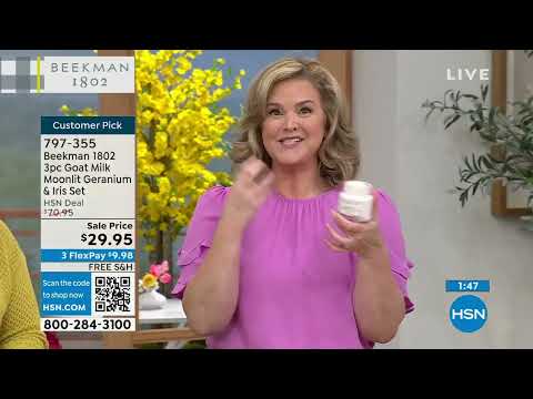HSN | Beekman 1802 Beauty - All On Free Shipping 04.25.2023 - 02 PM