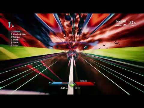 hitting 4000km/h+ in redout 2