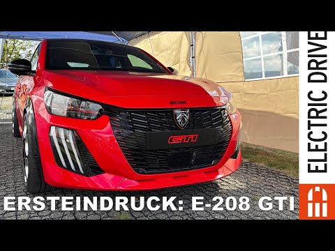 2026 Peugeot e-208 GTI: First impressions including technical data and opinion | Electric Drive News