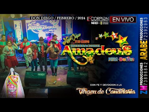 Amadeus en Vivo 2024 / SHOW COMPLETO / Don Diego / Festividad Virgen de Candelaria