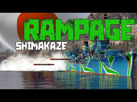 Shima On Rampage - 339 K Damage - World of Warships