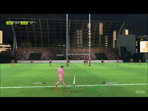 Rugby 20 - Stade Francais Paris vs Stade Toulousain - Gameplay (PS4 HD) [1080p60FPS]
