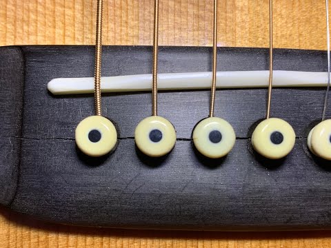 Repair a cracked guitar bridge