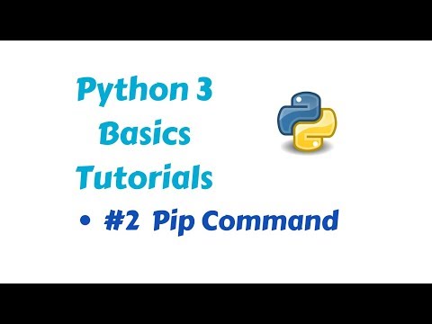 Programming In Python 3 Pip Command