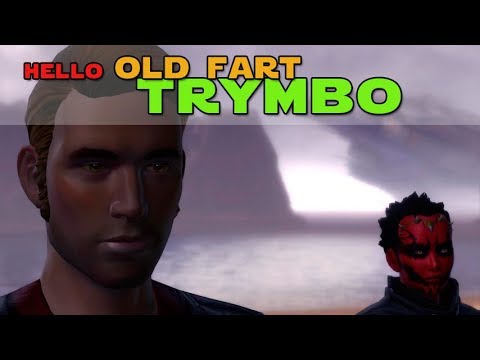 [SWTOR] ► Smuggler on Ord Mantell meets Trymbo (Funny Convo)