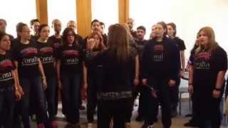 Coralia de la Universidad de PR interpreta la danza Tormento