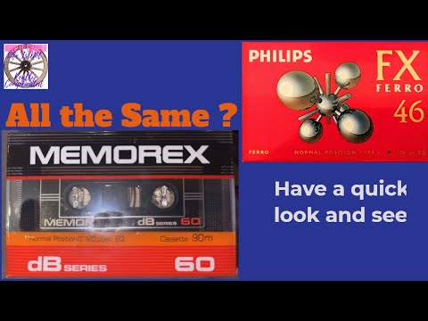 Philips FX  v Memorex dB (a quick look)