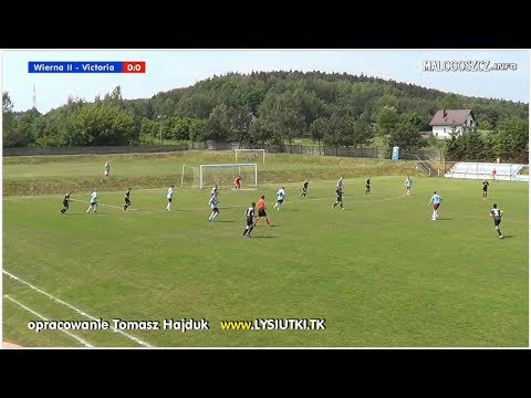 Wierna II Małogoszcz - Victoria 2015 Skalbmierz 4:4 Skrót meczu (2017.06.04)