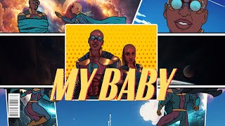 Bien - My Baby feat Ayra Starr (Official Visualizer)