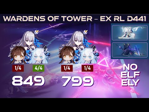 849/799 HoR, 1/4 Sushang, Kira, No Elf Elysia - Wardens of Tower Ex RL D441