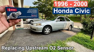 DIY 1996 1997 1998 1999 2000 Honda Civic EX Replacing Upstream O2 Sensor