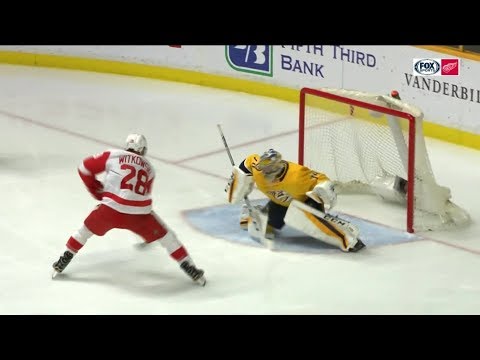 Luke Witkowski's First NHL Goal - 2/17/18