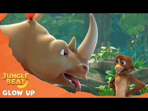 Rhino's Glow Up - Jungle Beat: Munki and Trunk | Kids Animation 2021